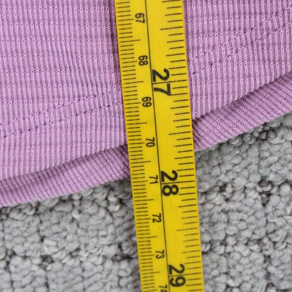 SEGMENTS Performance Shirt Top Womens Large L Pink Solid Pullover Long Sleeve - Picture 9 of 9